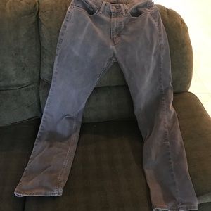 Men’s gray Levi’s jeans(worn)